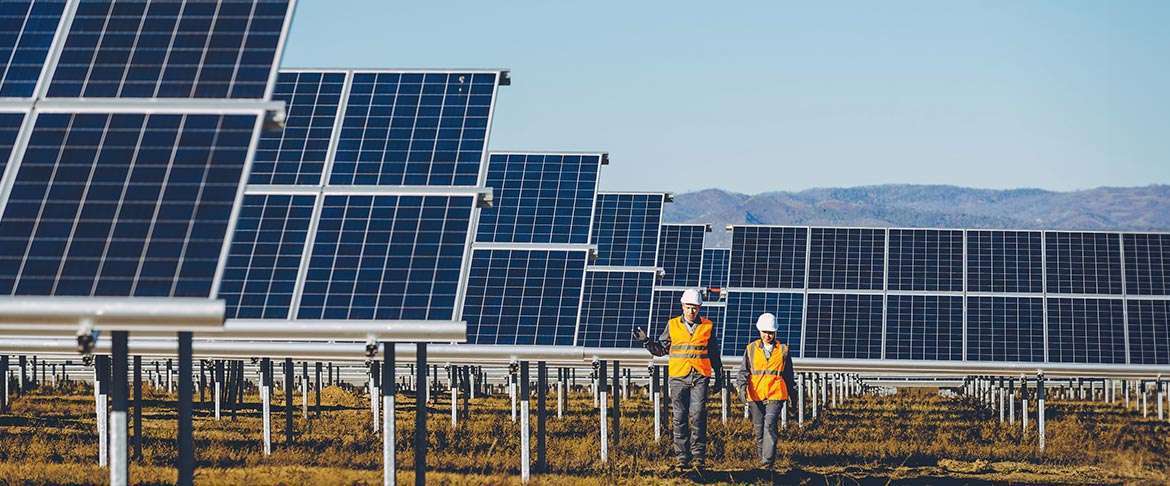 Techo fotovoltaico - energía verde