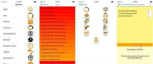 electrical formulator screenshots (1)