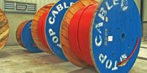 Bobina de cable de media tension