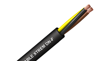 Xtrem® DN-F 1,8/3 - Flexible and rubber cable for mobile use.